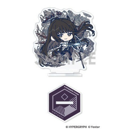 (現貨)SOL 明日方舟 Operator 壓克力立牌收藏集 第3彈（分售）年 夕 令 重岳 黍 黑鍵 塑心 薇薇安娜-細節圖3