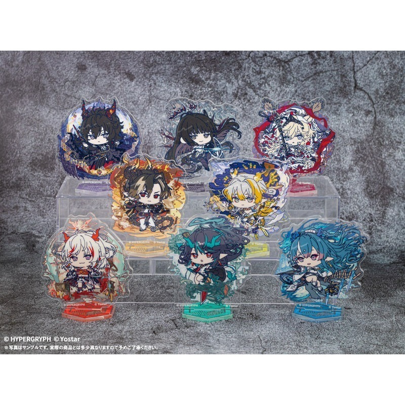 (現貨)SOL 明日方舟 Operator 壓克力立牌收藏集 第3彈（分售）年 夕 令 重岳 黍 黑鍵 塑心 薇薇安娜-細節圖8