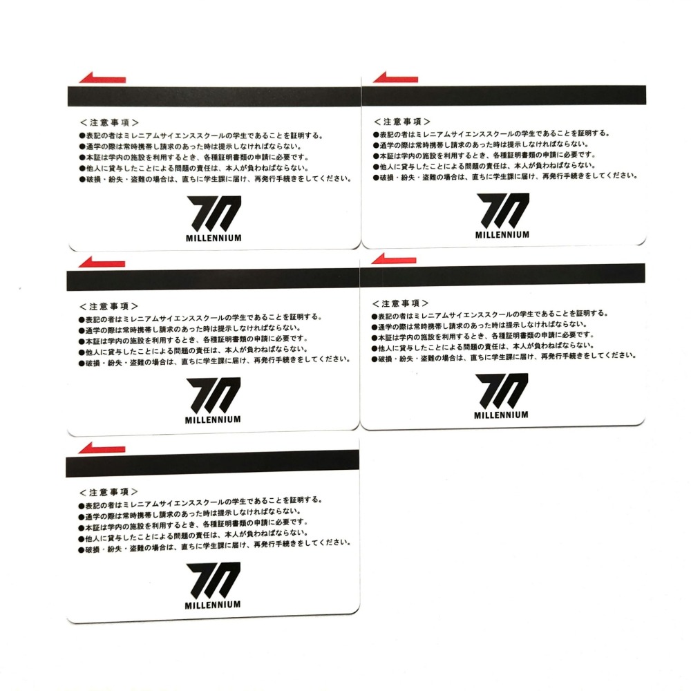 (現貨)【蔚藍檔案】 C&C學生證 美甘寧瑠&一之瀨明日奈&角楯花凜&室笠朱音&飛鳥馬季（一組5入）-細節圖2