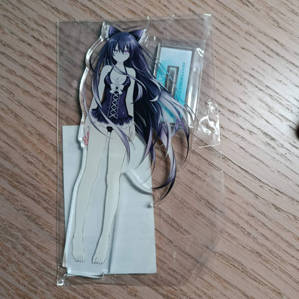 (現貨)「約會大作戰DATE A LIVE」系列 壓克力人形立牌 反轉十香（泳裝）夜刀神天香【日本進口精品】-細節圖2