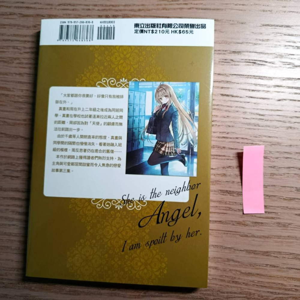 (現貨)東立 輕小說 佐伯さん 關於我在無意間被隔壁的天使變成廢柴這件事 3（普通版）-細節圖3
