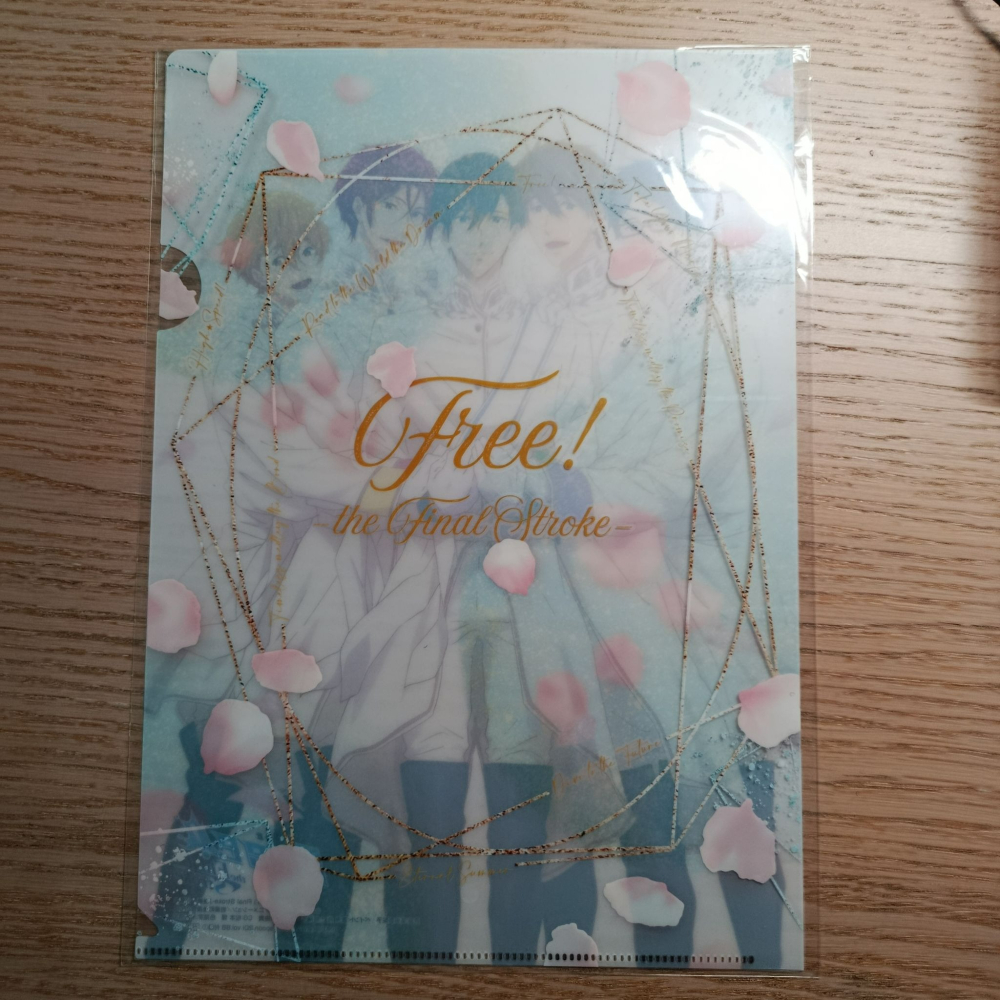 (現貨)【電影 Free!-the Final Stroke-】劇場版Free! 男子游泳部 A4資料夾【日本進口精品】-細節圖2