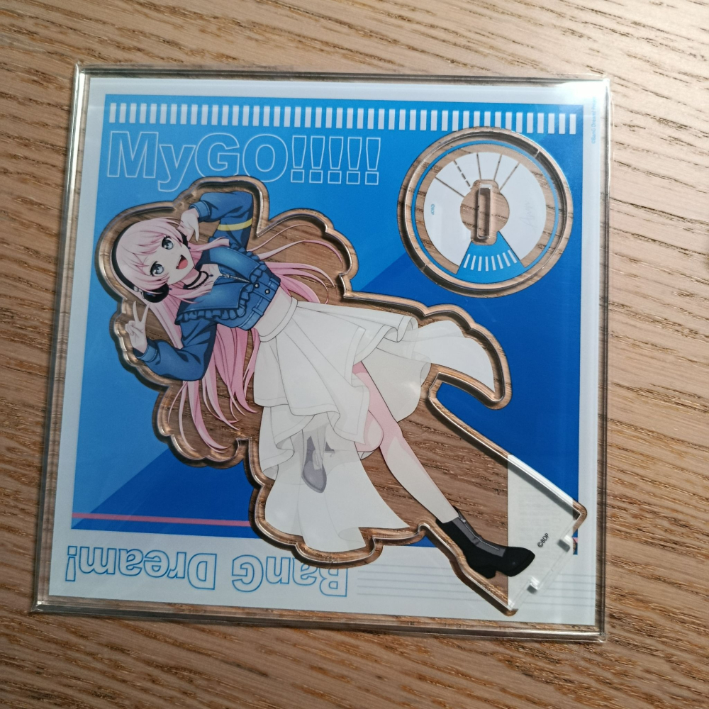 (現貨)『BanG Dream！』 全罩式耳機 壓克力人形立牌 MyGO 千早愛音【日本進口精品】-細節圖2