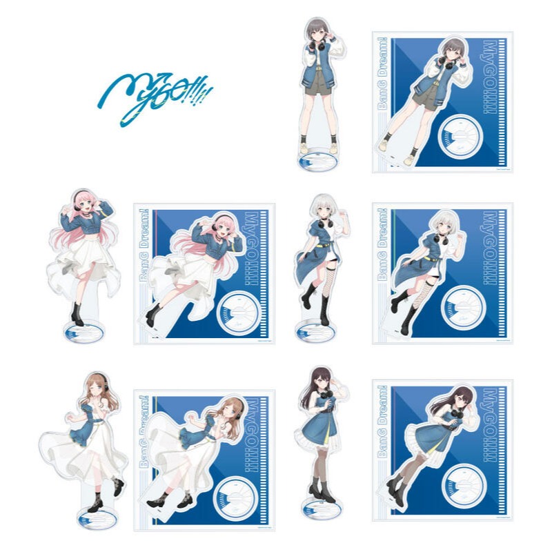 (現貨)『BanG Dream！』 全罩式耳機 壓克力人形立牌 MyGO 千早愛音【日本進口精品】-細節圖4