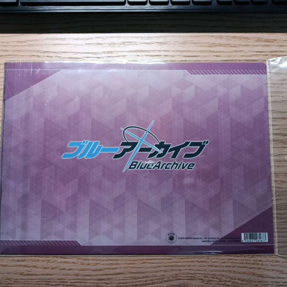 (現貨)【蔚藍檔案】資料夾 陸八魔亞瑠（正月）アル（正月）【日本進口精品】-細節圖3