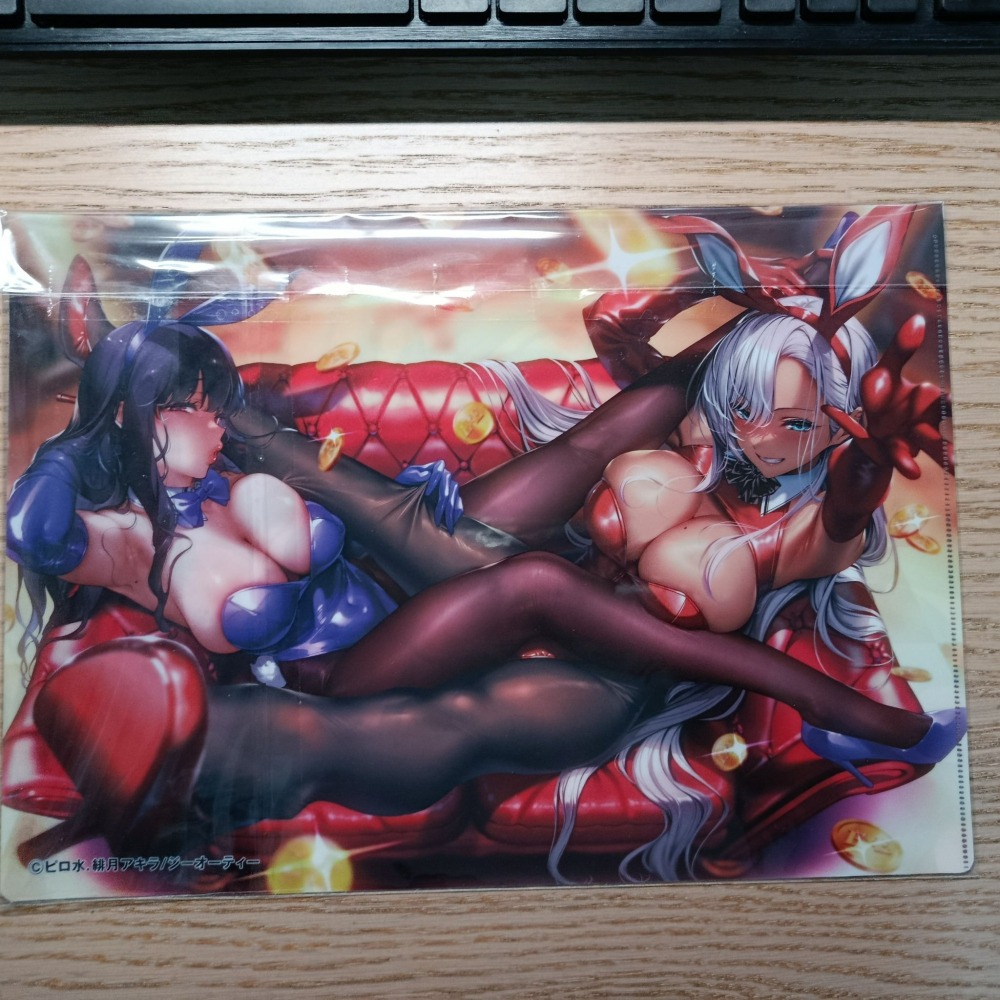 (現貨)(代售)未來數位 18禁 成人漫畫 A4資料夾 ピロ水&緋月アキラ&たかやKi（雙面）-細節圖3