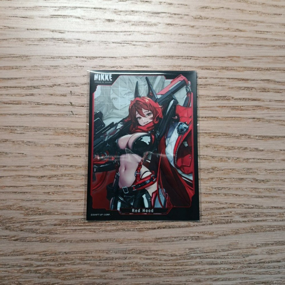 (現貨)勝利女神：妮姬 官方角色收集卡套 小紅帽 勝利の女神:NIKKE レッドフード （單售）-細節圖2