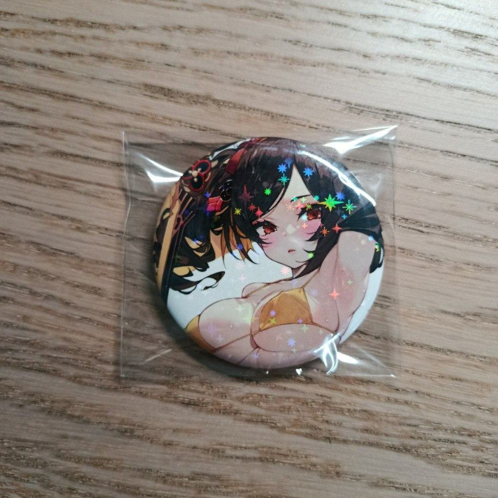 (現貨)WaterRing水鈴鈴 原神-楓丹紀行 千織 / 克洛琳德 /琳妮特 胸章/徽章 拆賣-細節圖4