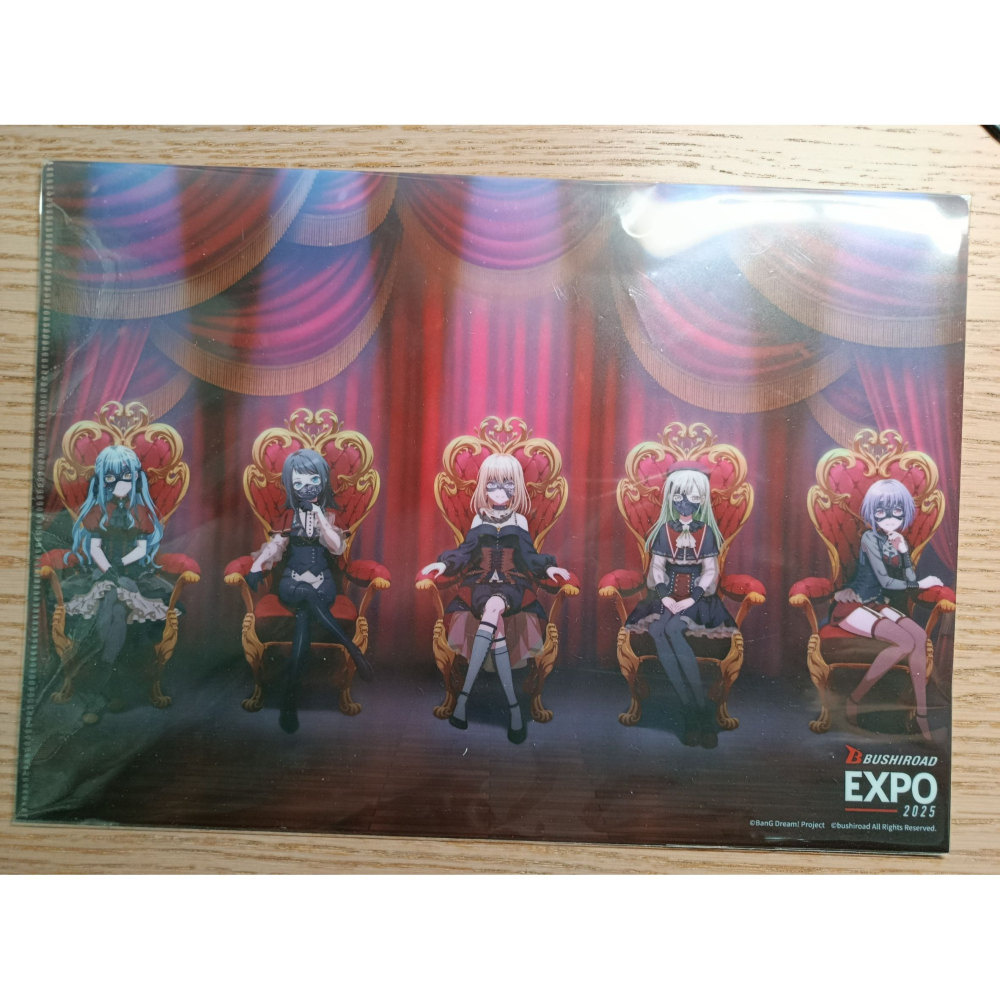(現貨)「Ave Mujica」＆「卡片戰鬥!! 先導者」Bushiroad EXPO 2025 特製A4資料夾（雙面）-細節圖2