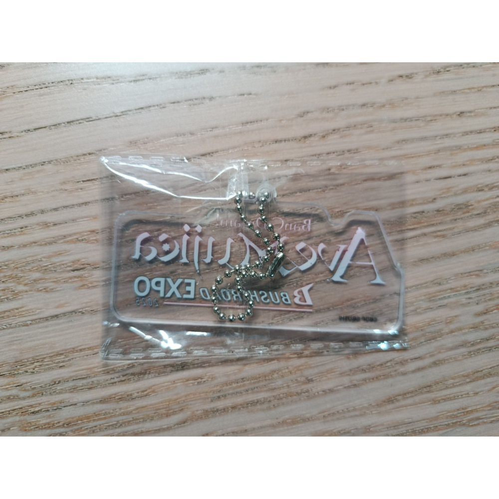 (現貨)「Ave Mujica」Bushiroad EXPO 2025 特製壓克力吊飾鑰匙扣環（正反面皆有可撕除保護膜）-細節圖3