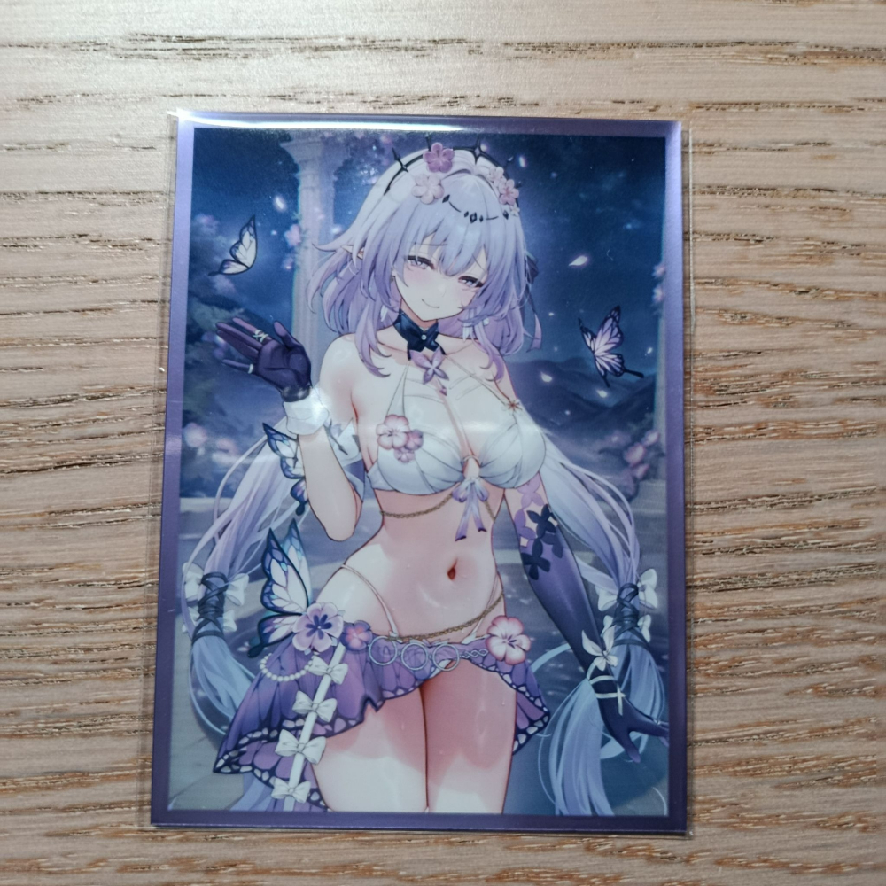 (現貨)崩壞：星穹鐵道Honkai: Star Rail 同人角色收集卡套 遐蝶Castorice 泳衣ver.（單售）-細節圖2