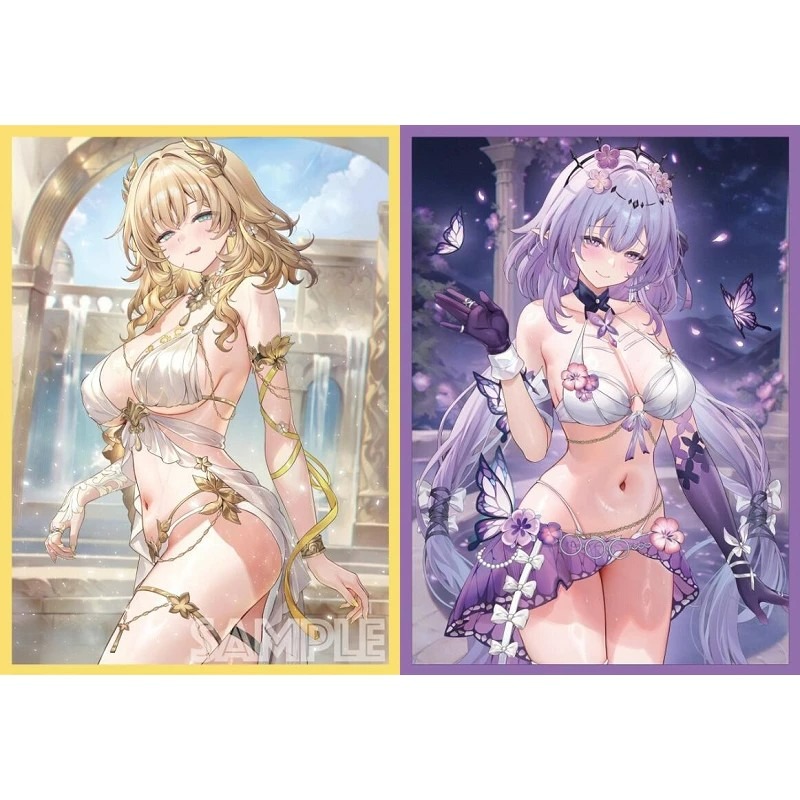 (現貨)崩壞：星穹鐵道Honkai: Star Rail 同人角色收集卡套 遐蝶Castorice 泳衣ver.（單售）-細節圖3