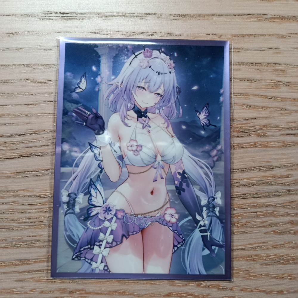(現貨)崩壞：星穹鐵道Honkai: Star Rail 同人角色收集卡套 遐蝶Castorice 泳衣ver.（單售）-細節圖2