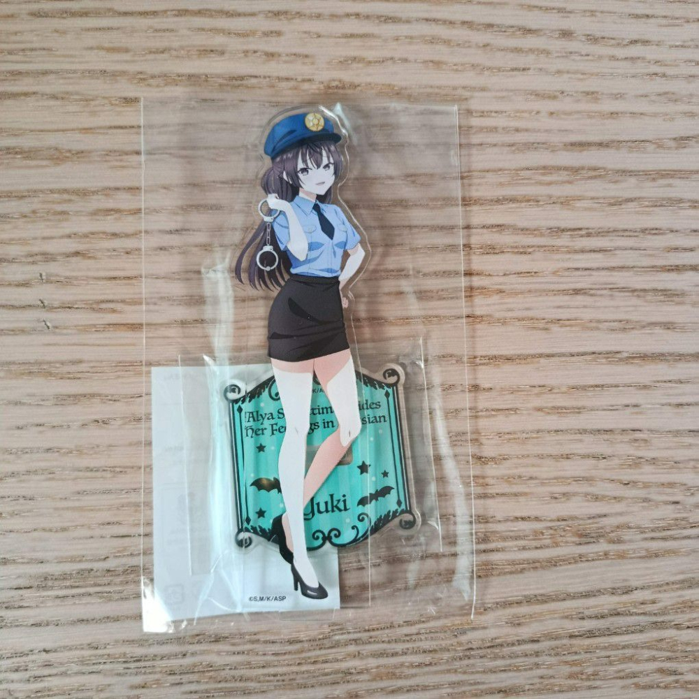 (現貨)『不時輕聲地以俄語遮羞的鄰座艾莉同學』 壓克力人形立牌 萬聖節ver. 有希【日本進口精品】-細節圖2