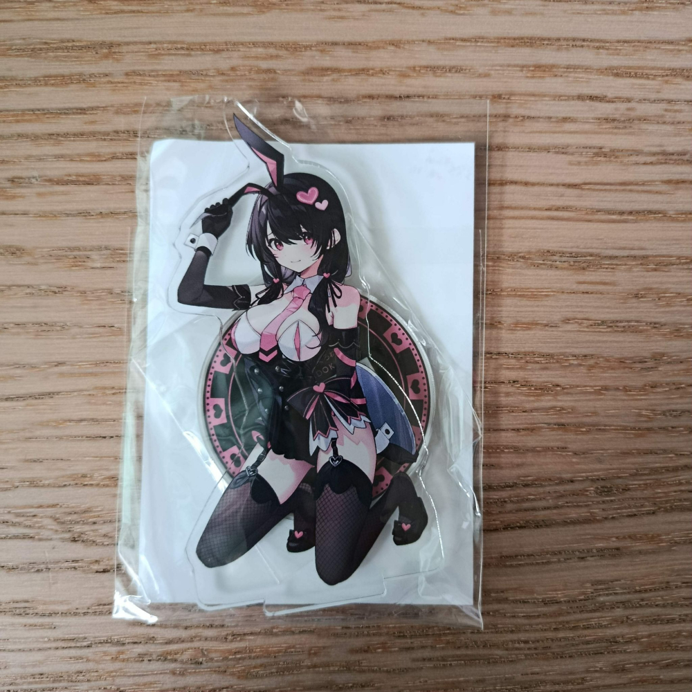 (現貨)『為美好的世界獻上祝福！』 KADOKAWA 壓克力人形立牌 兔女郎 Ver. 芸芸 【日本進口精品】-細節圖2