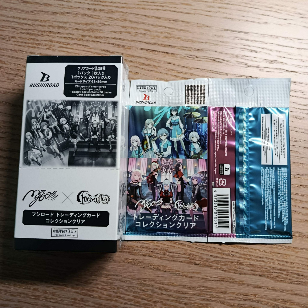(現貨)日本正版 武士道 BanG Dream！ MyGO！！！！！×Ave Mujica BTCC 收藏卡（單包販售）-細節圖4