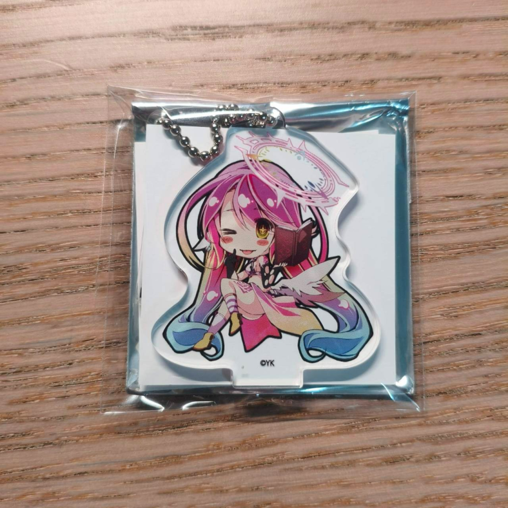 (現貨)『NO GAME NO LIFE 遊戲人生』 10th Anniversary 集換式壓克力鑰匙圈 吉普莉爾-細節圖2