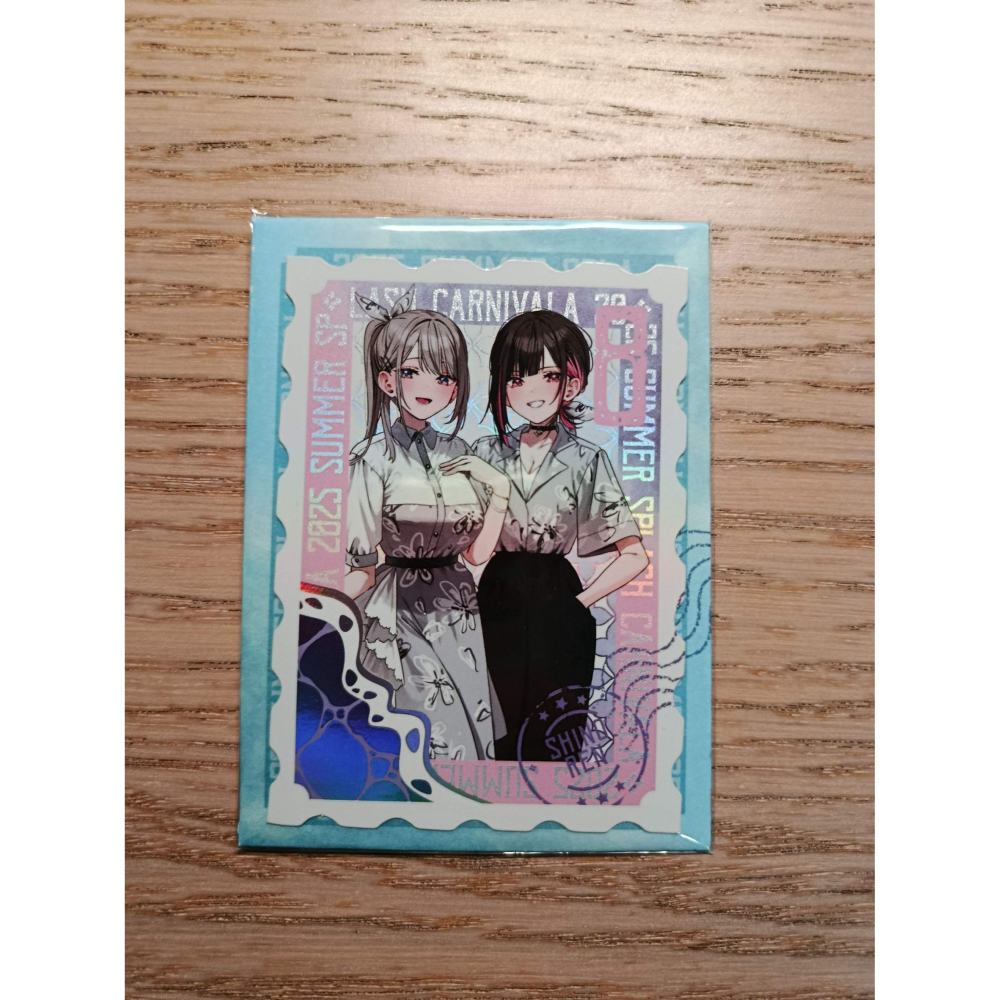 (現貨)台灣角川 2025 漫畫博覽會「郵票風收藏卡」郵票收藏卡《志乃與戀》款-細節圖2