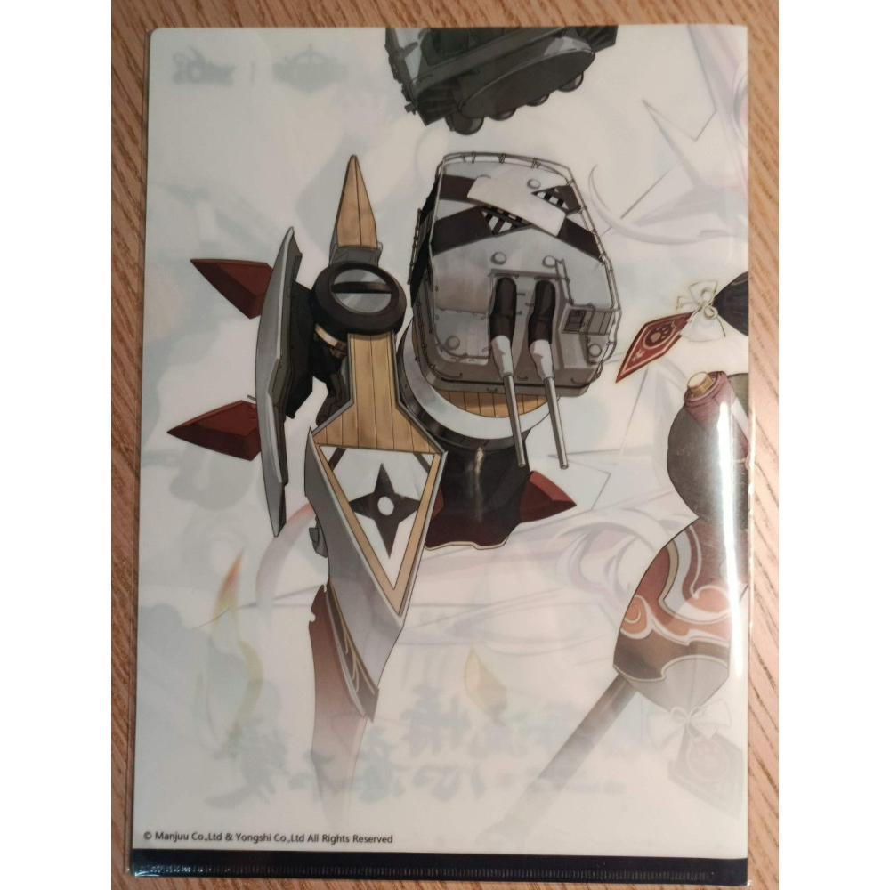 (現貨)【碧藍航線】Azur Lane X 美廉社 6週年限定 妙風 A4資料夾-細節圖2