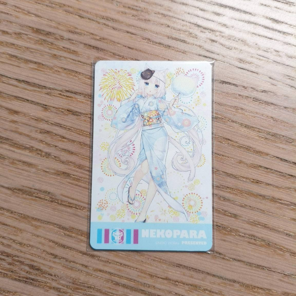 (現貨) (代售)虎之穴 ネコぱら10週年紀念展 一卡通 D款 香草（單售）【ネコぱら10週年紀念展】-細節圖2