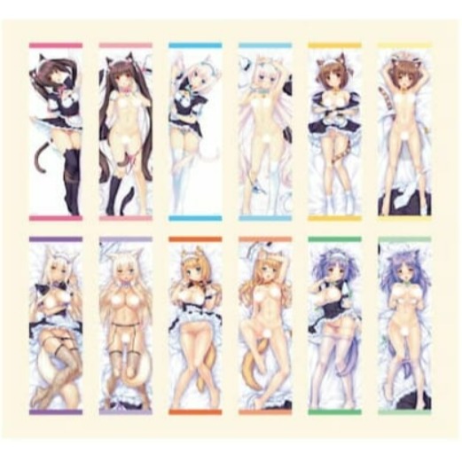 (現貨) (代售)虎之穴 ネコぱら10週年紀念展 迷你掛軸（盲抽） A組-椰子01（單售）【ネコぱら10週年紀念展】-細節圖3