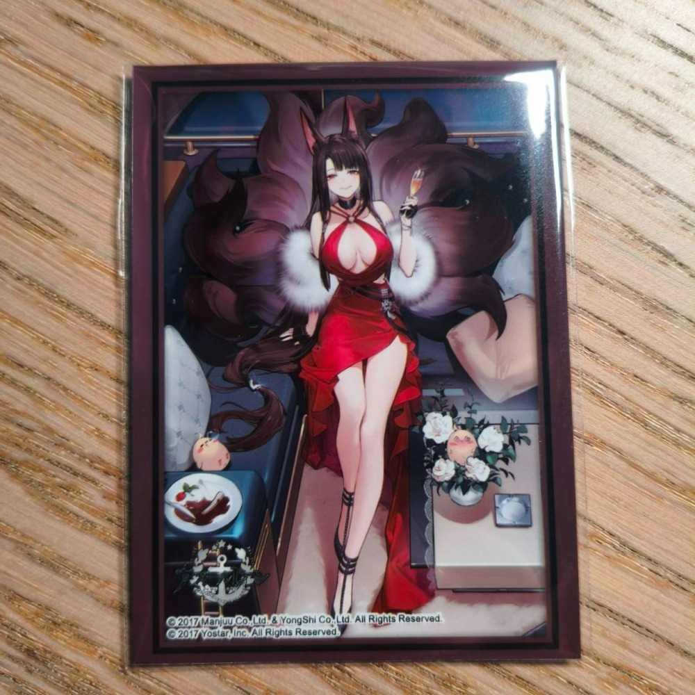 (現貨)碧藍航線 Azur Lane 官方角色收集卡套 赤城（凰） 朱絹的餘醺ver.赤城（單售）-細節圖2