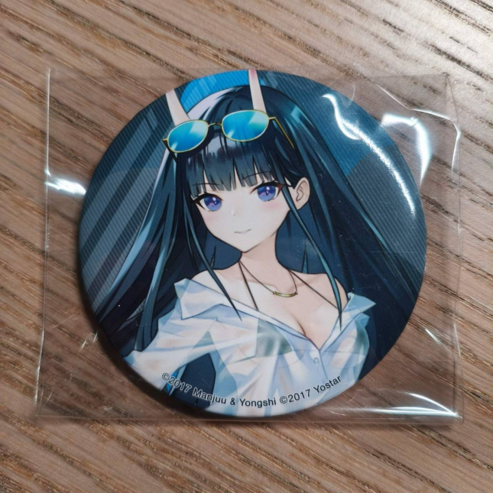 (現貨)『碧藍航線 Azur Lane』附獎賞之一擊徽章 Collection 胸章/徽章 能代（貅） 能代-細節圖2