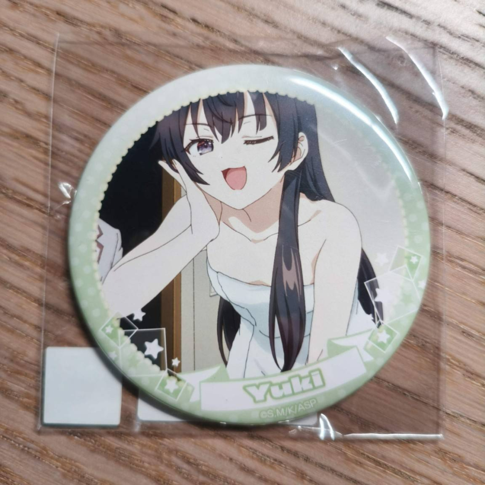 (現貨)「不時輕聲地以俄語遮羞的鄰座艾莉同學」截圖胸章/徽章 周防有希 周防有希【日本進口精品】-細節圖2