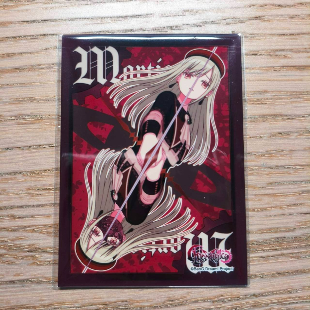 (現貨)BanG Dream！ Ave Mujic 官方角色收集卡套 若葉睦 2025武士道遊戲卡片際ver.（單售）-細節圖2