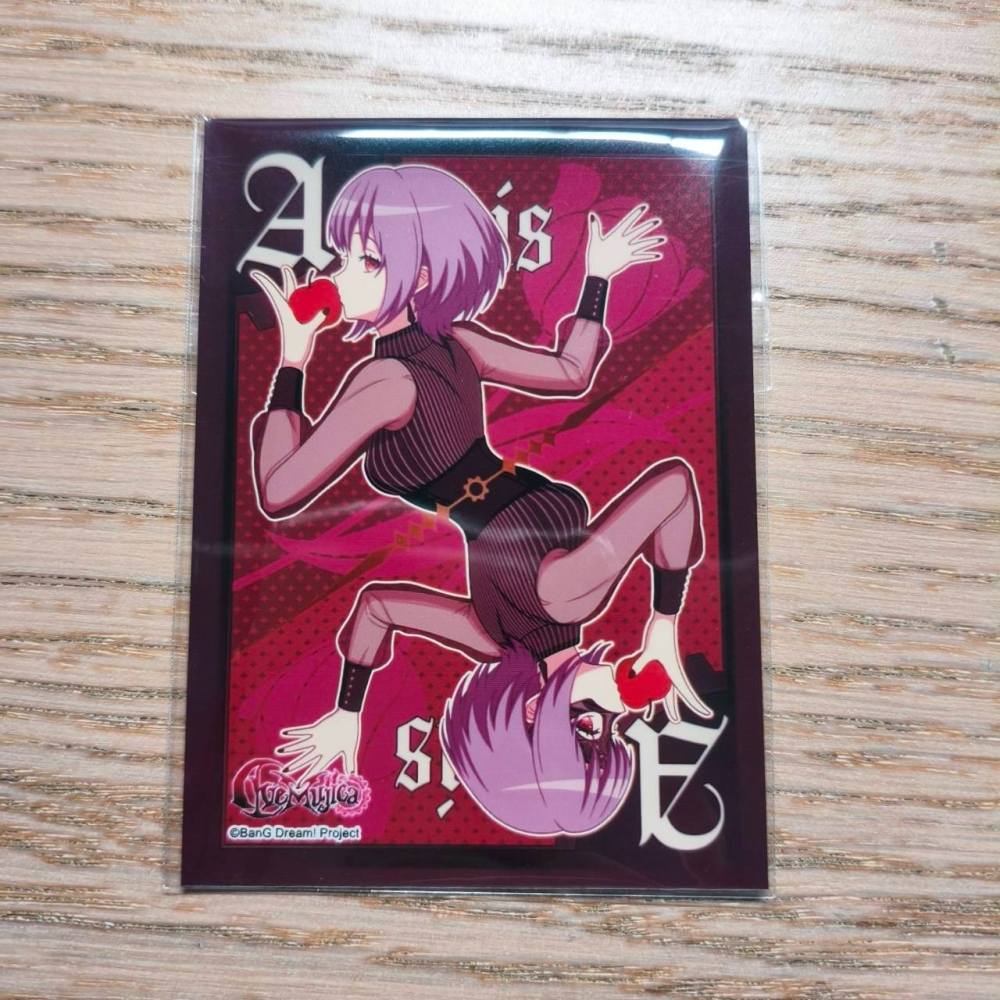 (現貨)BanG Dream！ Ave Mujic 官方角色收集卡套祐天寺若麥 2025武士道遊戲卡片際ver.（單售）-細節圖2