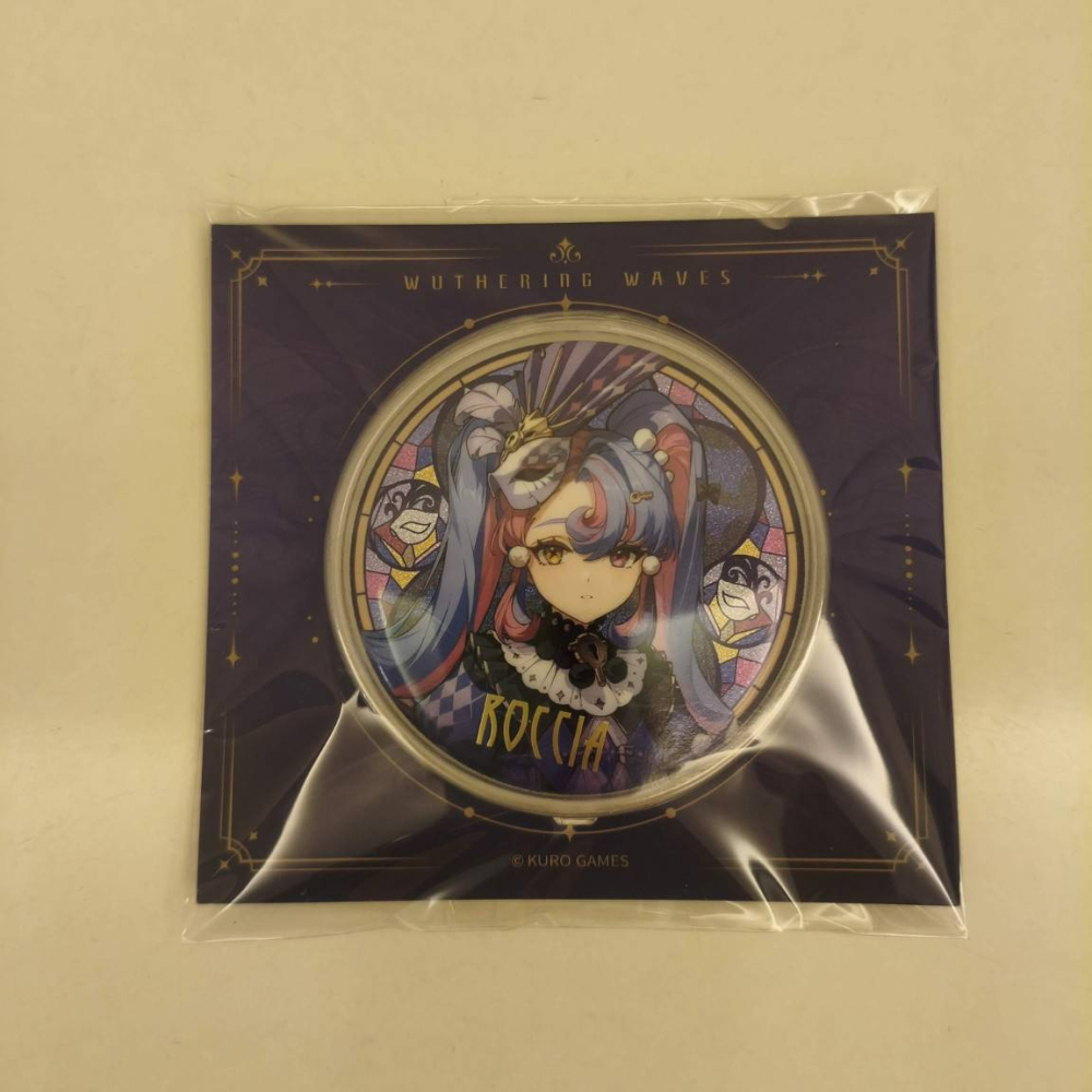 (現貨)【鳴潮】琉光彩影系列馬口鐵徽章 洛可可款 ロココ【日本進口精品】-細節圖2