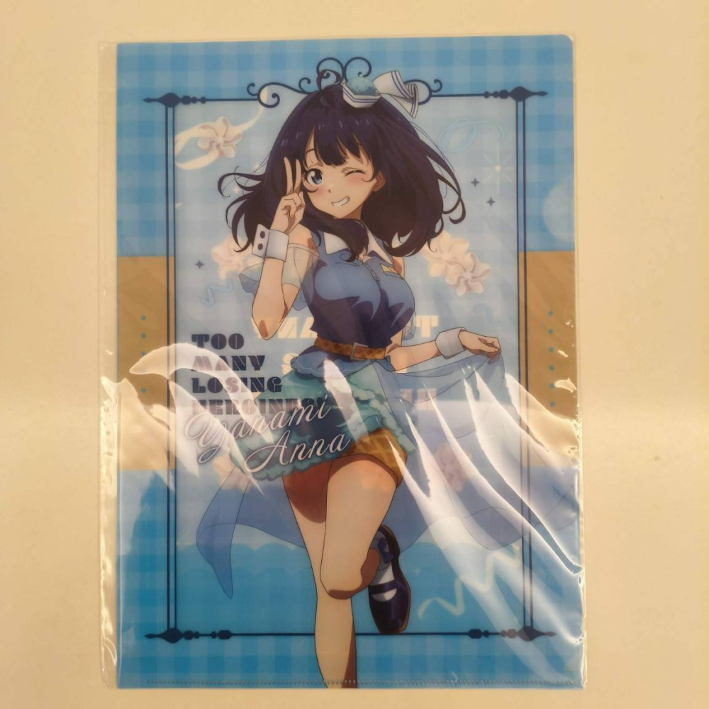 (現貨)【敗北女角太多了！】 台詞A4資料夾 八奈見杏菜 Edith 甜點禮服（造型）ver.【日本進口精品】-細節圖2