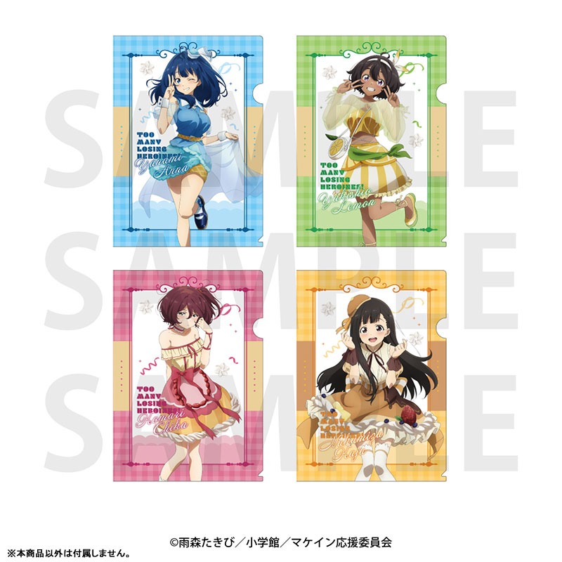 (現貨)【敗北女角太多了！】 台詞A4資料夾 八奈見杏菜 Edith 甜點禮服（造型）ver.【日本進口精品】-細節圖4