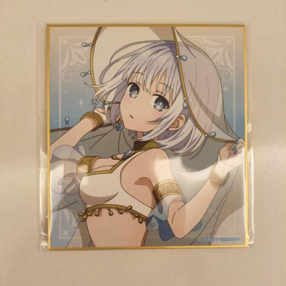 (現貨)Lucky Kuji「約會大作戰」C賞 C-03 小型色紙 鳶一折紙 阿拉伯風格 ver.【日本進口精品】-細節圖2