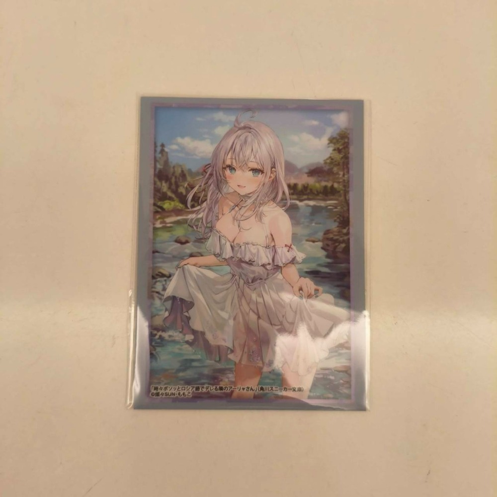 (現貨)不時輕聲地以俄語遮羞的鄰座艾莉同學 同人角色收集卡套 艾莉 私服3ver.（單售）-細節圖2