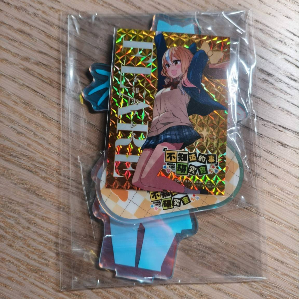 (現貨) 「不知道的事」研究會(1) 壓克力立牌&貼紙 不知火芙蕾雅 不知火フレア（僅賣立牌&貼紙）-細節圖5