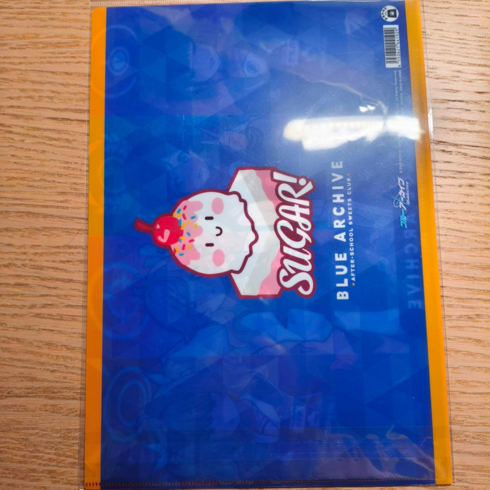 (現貨)【蔚藍檔案】Blue Archive X Animate A4資料夾 放學後的甜點部【日本進口精品】-細節圖3