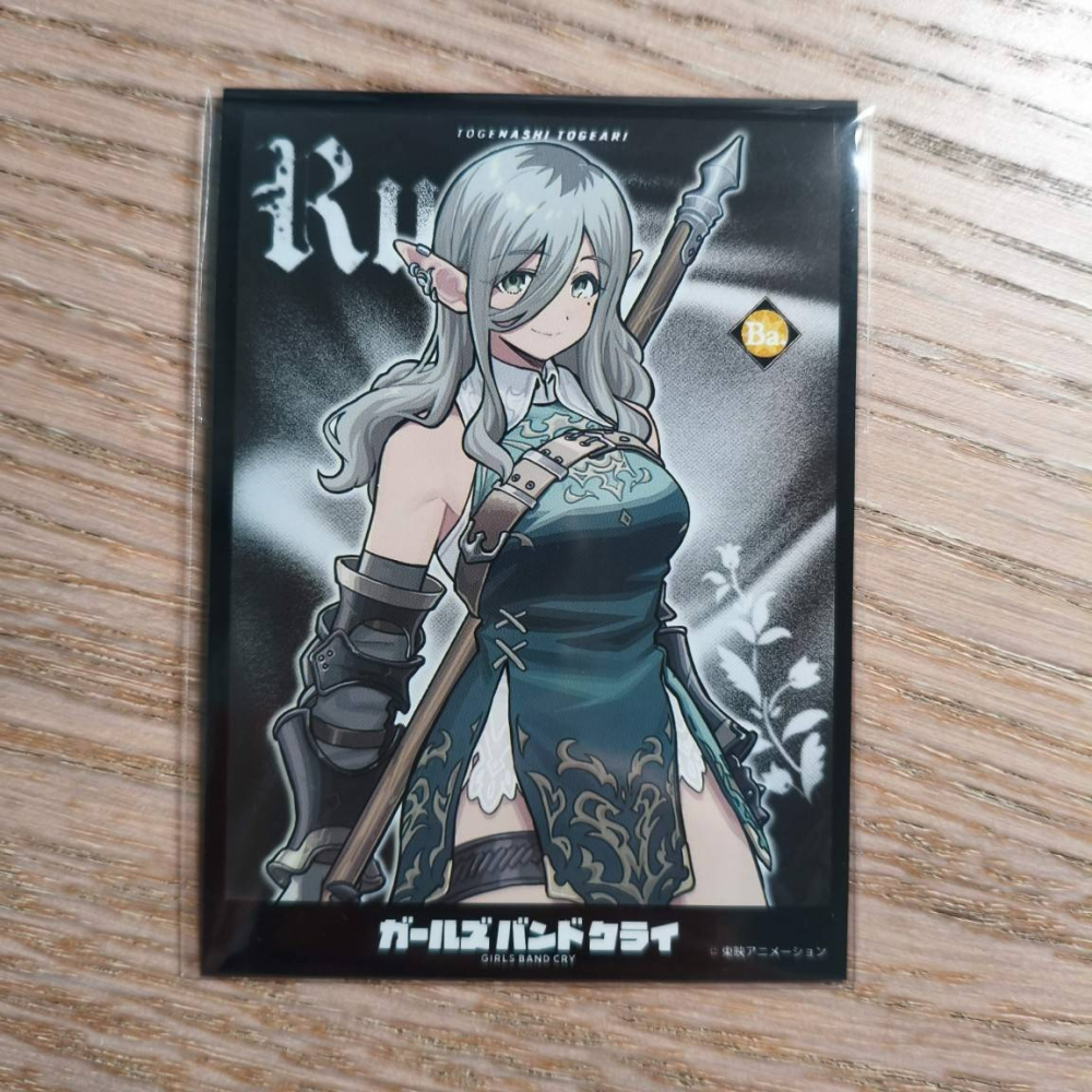 (現貨)少女樂團 吶喊吧 Girls Band Cry 官方角色收集卡套 RUPA RPG ガールズバンドクライ（單售）-細節圖2