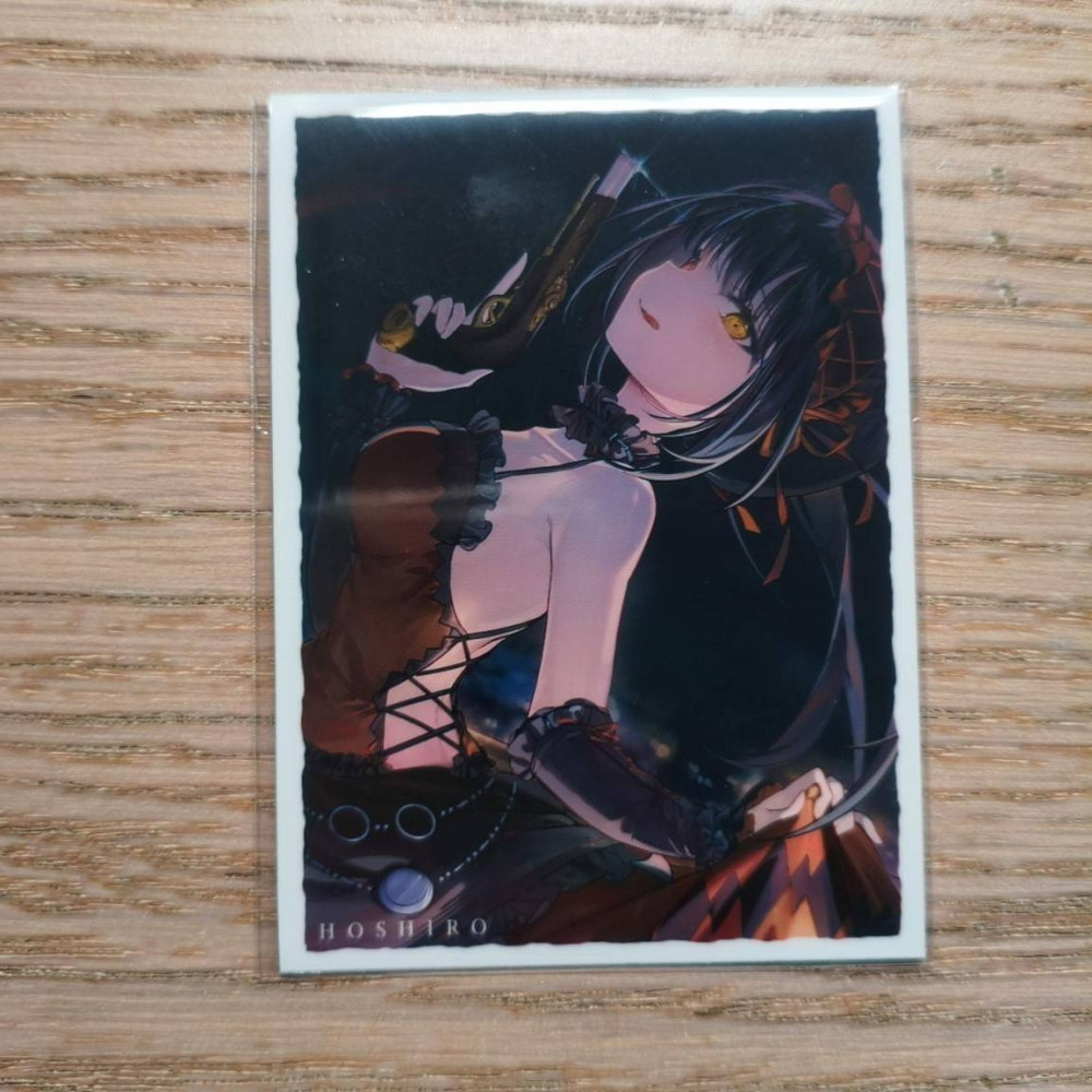 (現貨)約會大作戰 同人角色收集卡套 時崎狂三 詭譎ver.（單售）-細節圖2