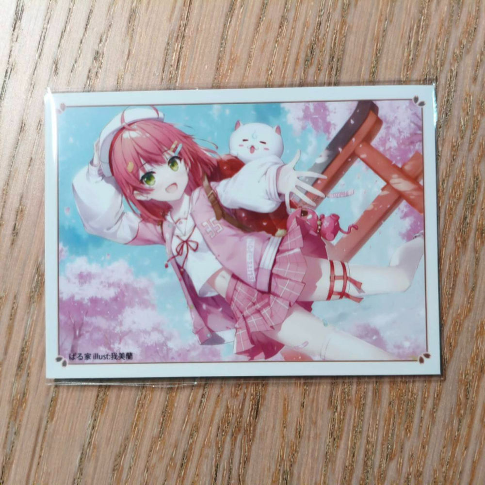 (現貨)ホロライブ hololive 同人角色收集卡套 櫻巫女 さくらみこ Miko 櫻花ver.（單售）-細節圖2