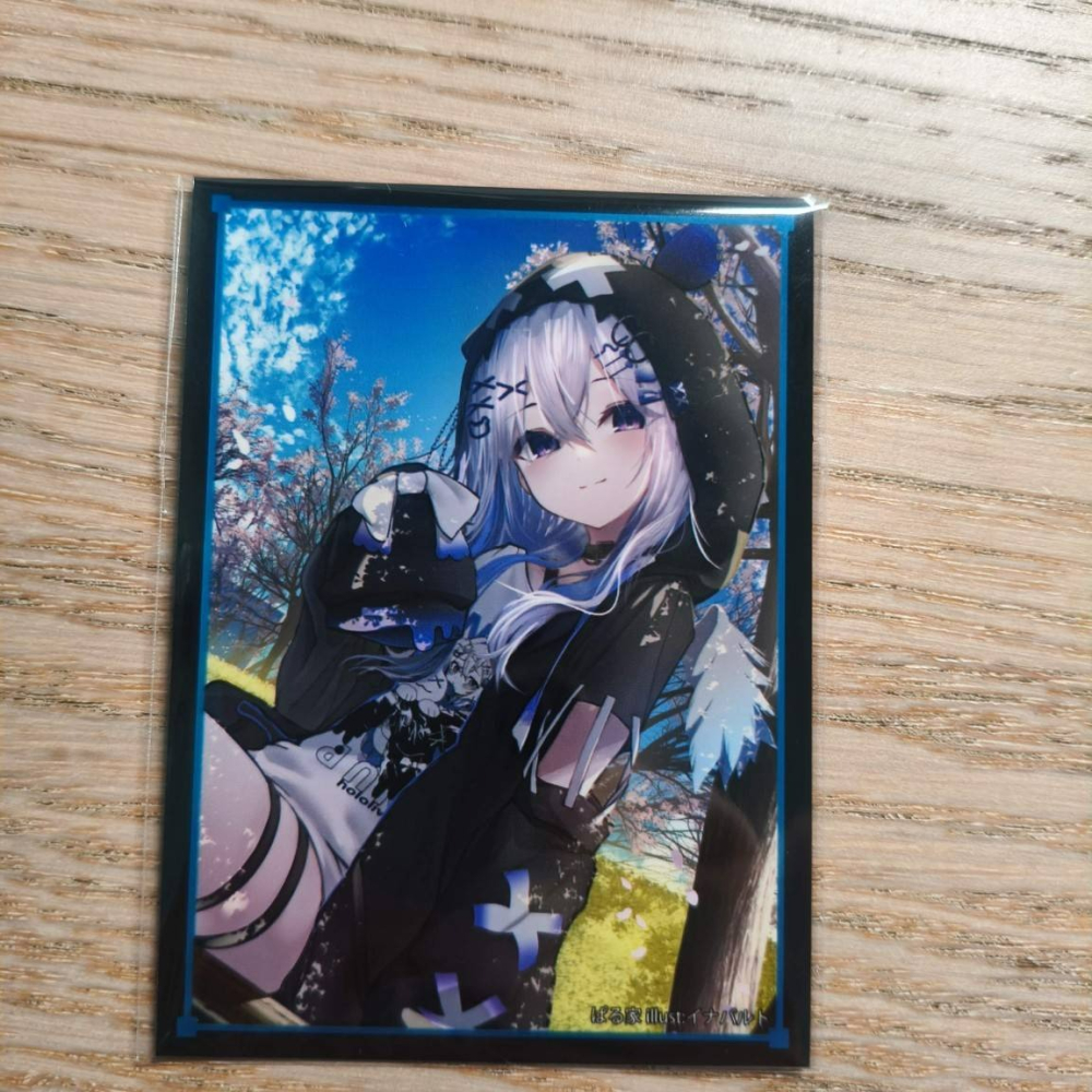 (現貨)ホロライブ hololive 同人角色收集卡套 天音彼方 天音かなた Kanata 櫻花ver.（單售）-細節圖2