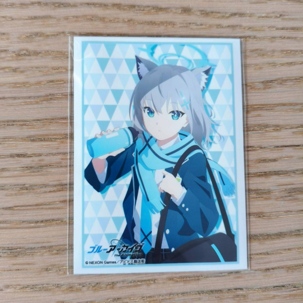 (現貨)蔚藍檔案 Blue Archive 官方角色收集卡套 動畫版『砂狼白子 砂狼シロコ』（單售）-細節圖2