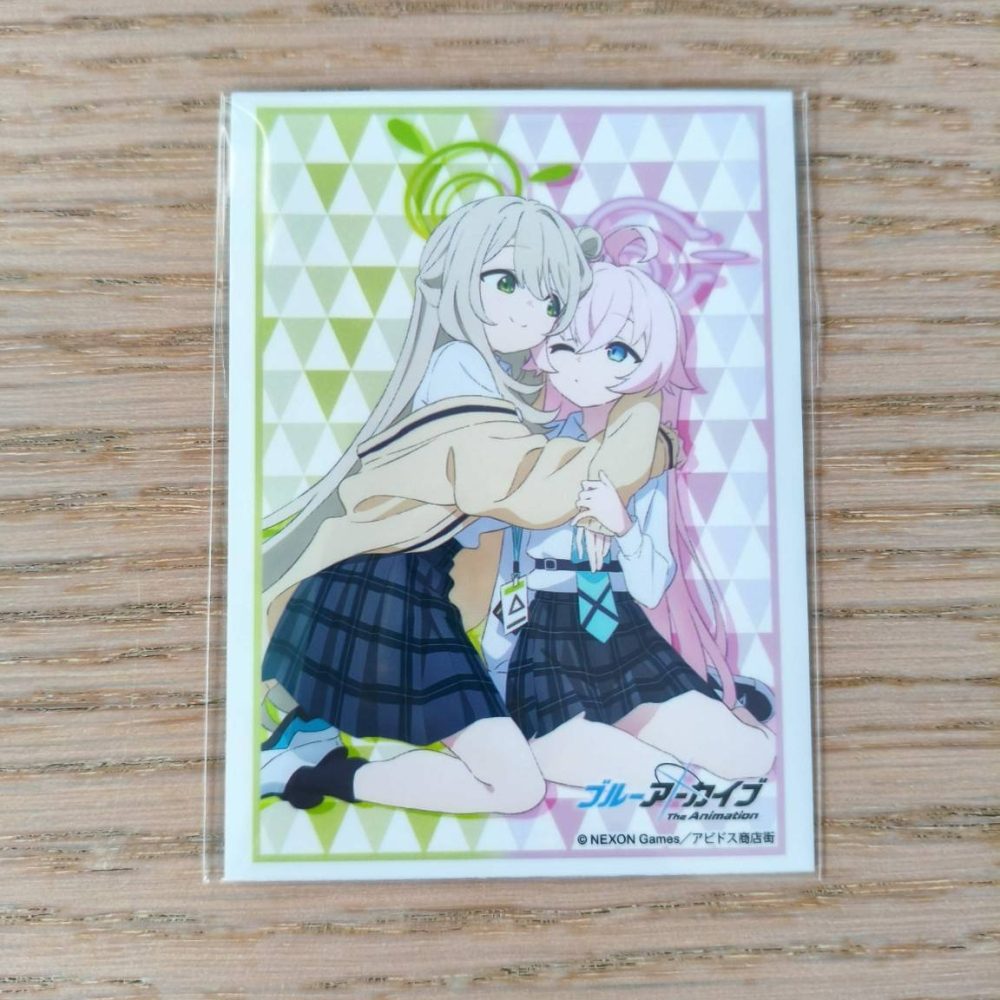 (現貨)蔚藍檔案 Blue Archive 官方角色收集卡套 動畫版『小鳥遊星野&十六夜野乃美』（單售）-細節圖2