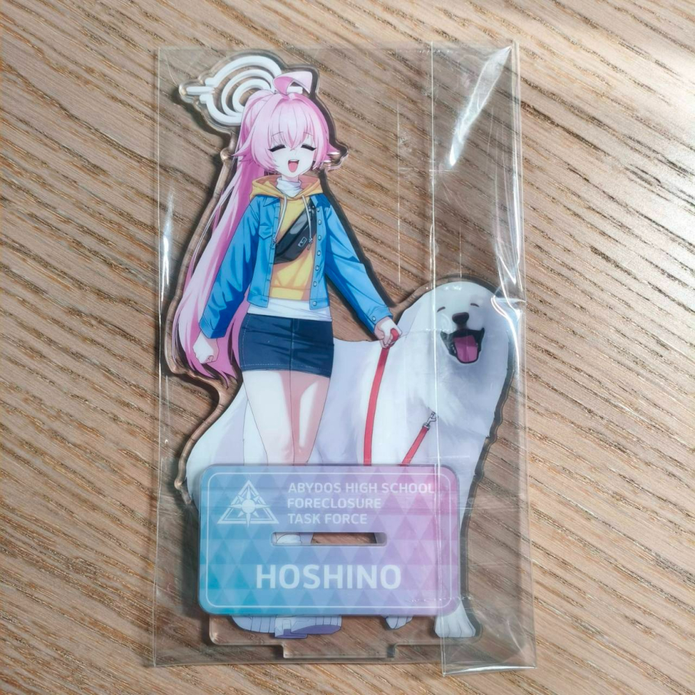(現貨)蔚藍檔案 aLFie 少女與狗系列壓克力立牌 小鳥遊星野 小鳥遊 ホシノ（雙面）-細節圖2