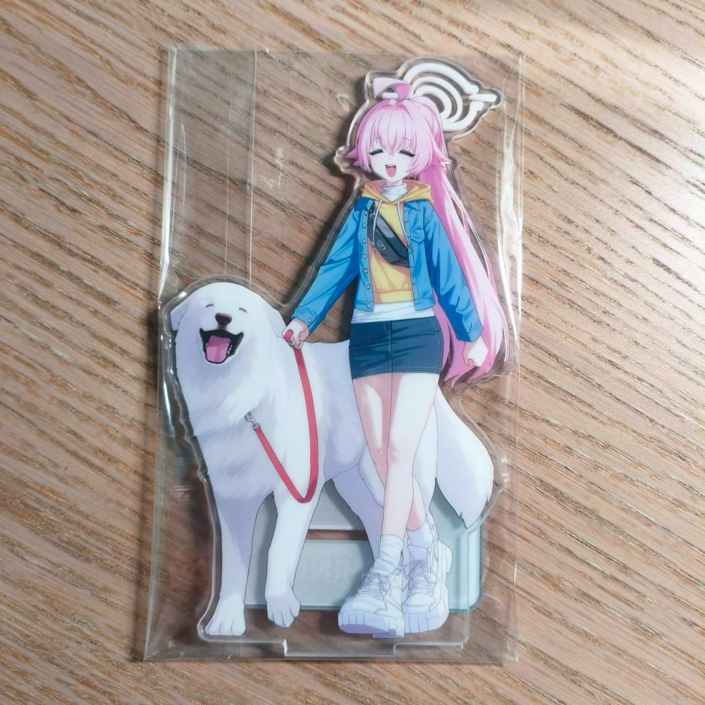(現貨)蔚藍檔案 aLFie 少女與狗系列壓克力立牌 小鳥遊星野 小鳥遊 ホシノ（雙面）-細節圖3