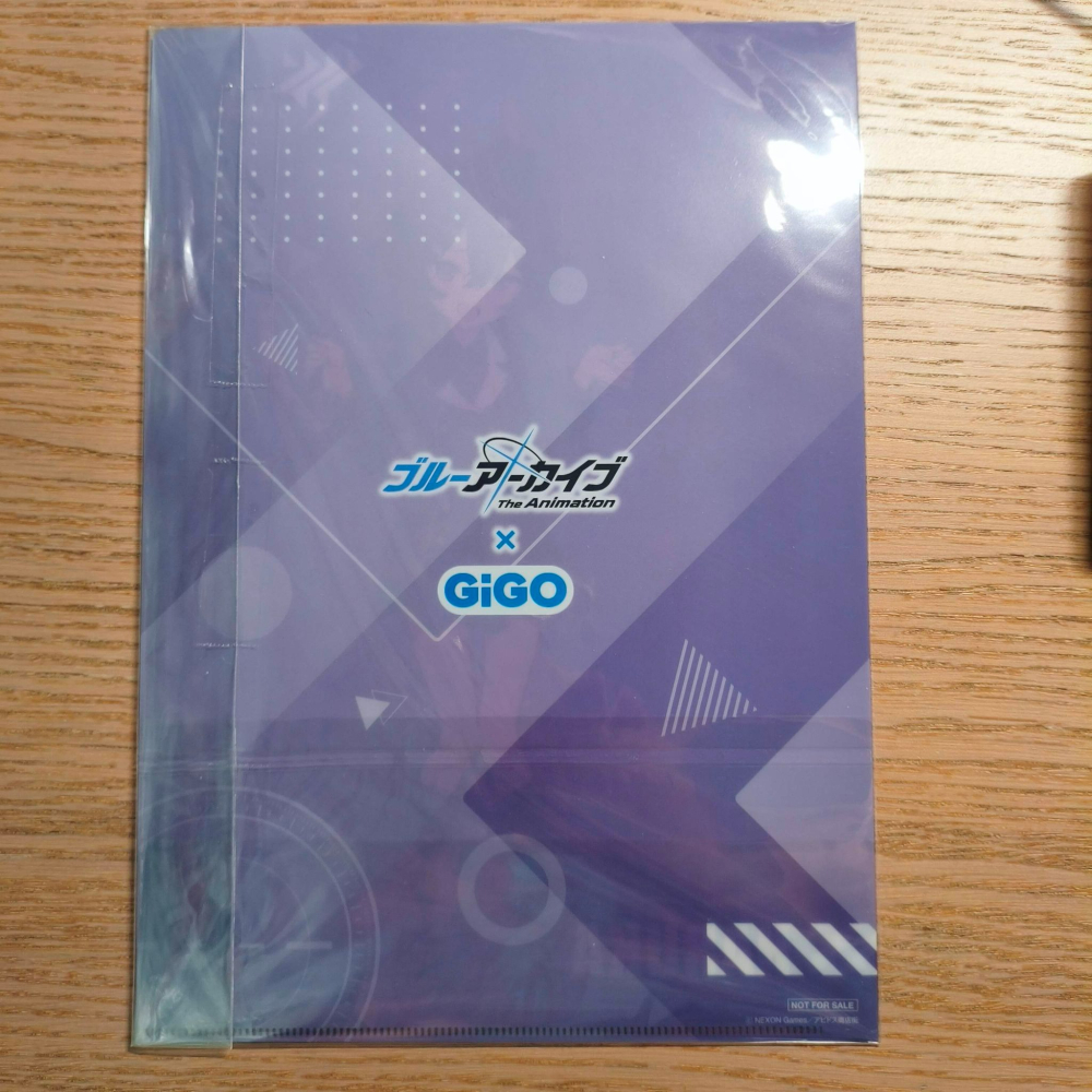 (現貨)蔚藍檔案 Blue Archive 動畫版 × GiGO SEGA 限定 A4資料夾 伊草遙香 伊草ハルカ-細節圖3