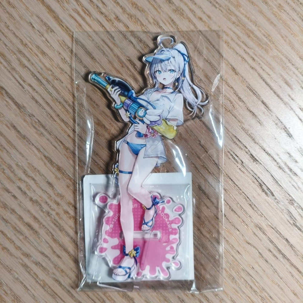 (現貨)『不時輕聲地以俄語遮羞的鄰座艾莉同學』Sneaker文庫 壓克力人形立牌 艾莉 T恤 ver.【日本進口精品】-細節圖2