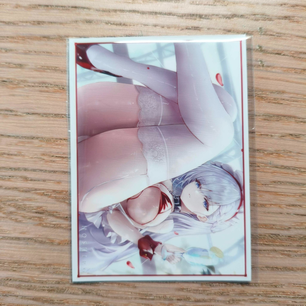 (現貨)碧藍航線 Azur Lane 同人角色收集卡套 貝爾法斯特 泳裝ver. ベルファスト（單售）-細節圖2
