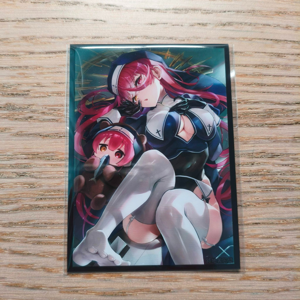 (現貨)ホロライブ hololive 同人角色收集卡套 寶鐘瑪琳 宝鐘マリン 修女ver.（單售）-細節圖2