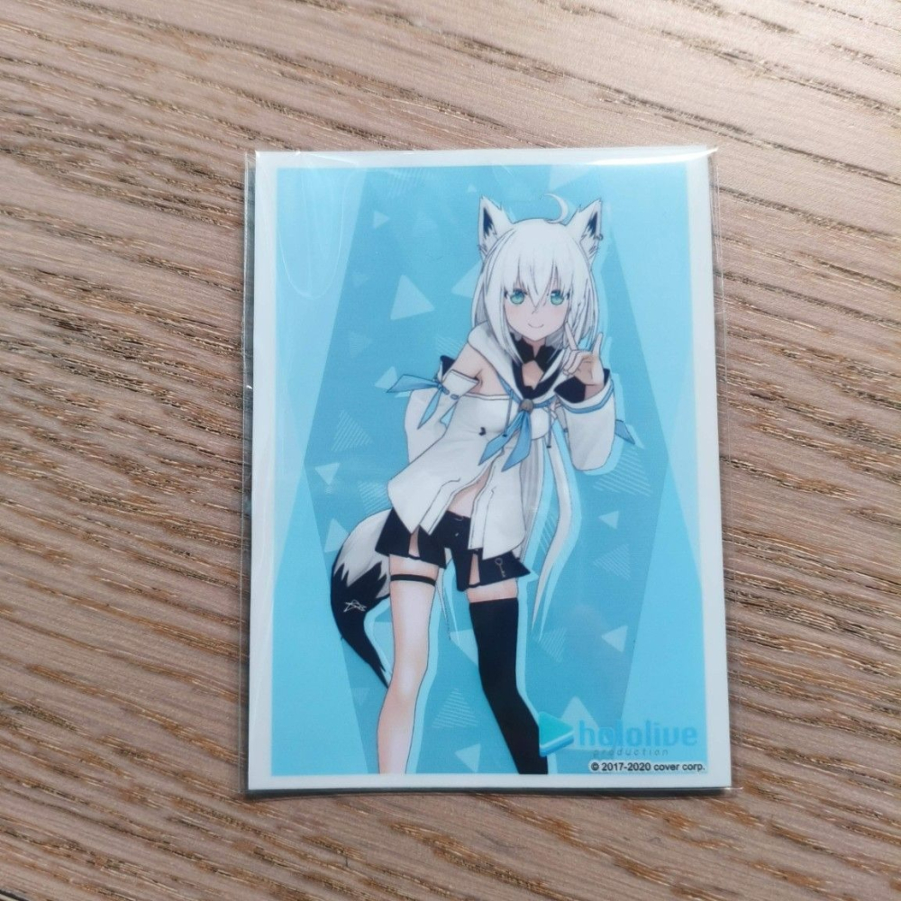 (現貨)ホロライブ hololive 官方角色收集卡套 白上吹雪 白上フブキ Fubuki（Gamers）（單售）-細節圖2